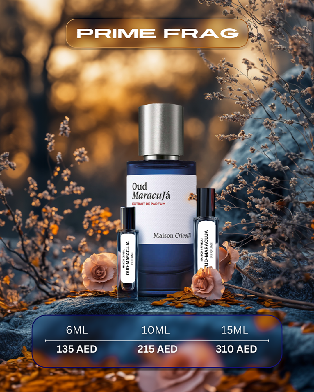 MAISON CRIVELLI OUD MARACUJA
