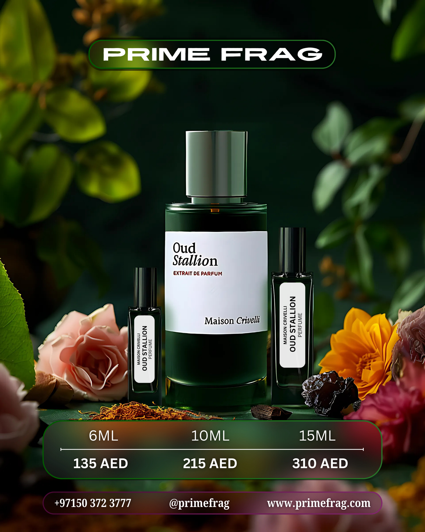 MAISON CRIVELLI OUD STALLION