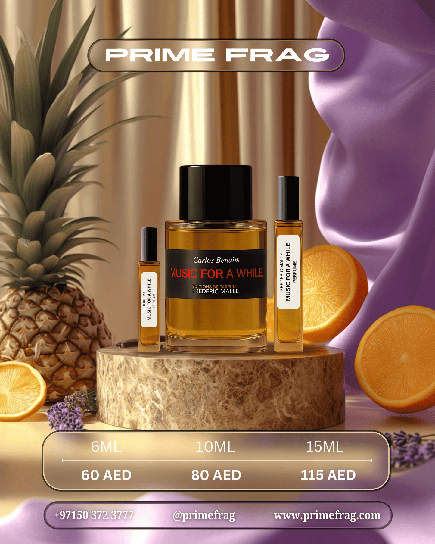 FREDERIC MALLE MUSIC FOR A WHILE
