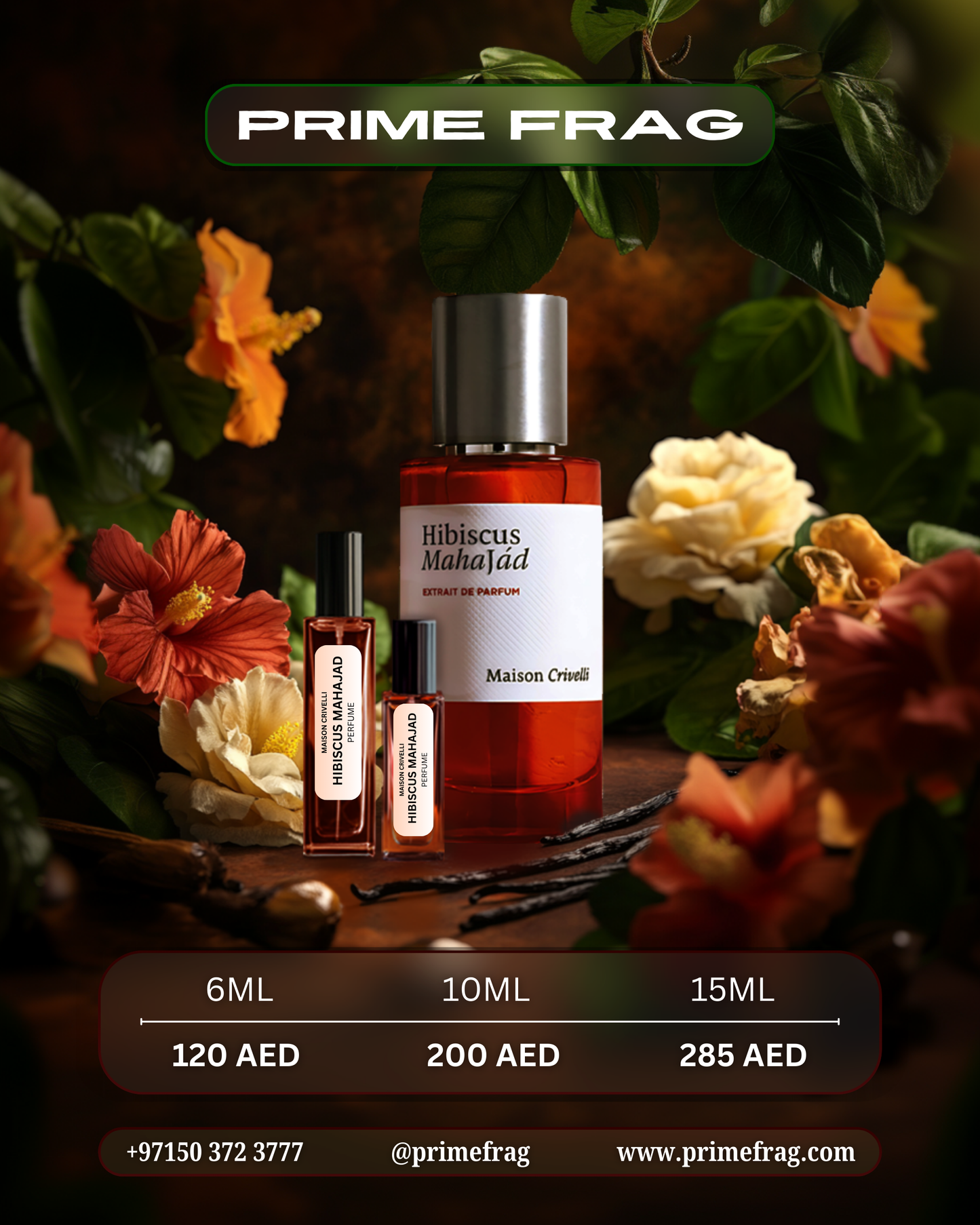 MAISON CRIVELLI HIBISCUS MAHAJAD